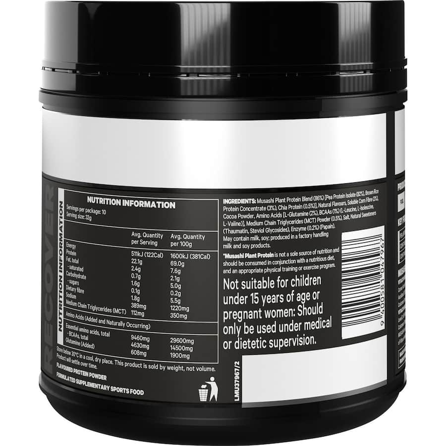 Musashi Plant Protein Shake Chocolate