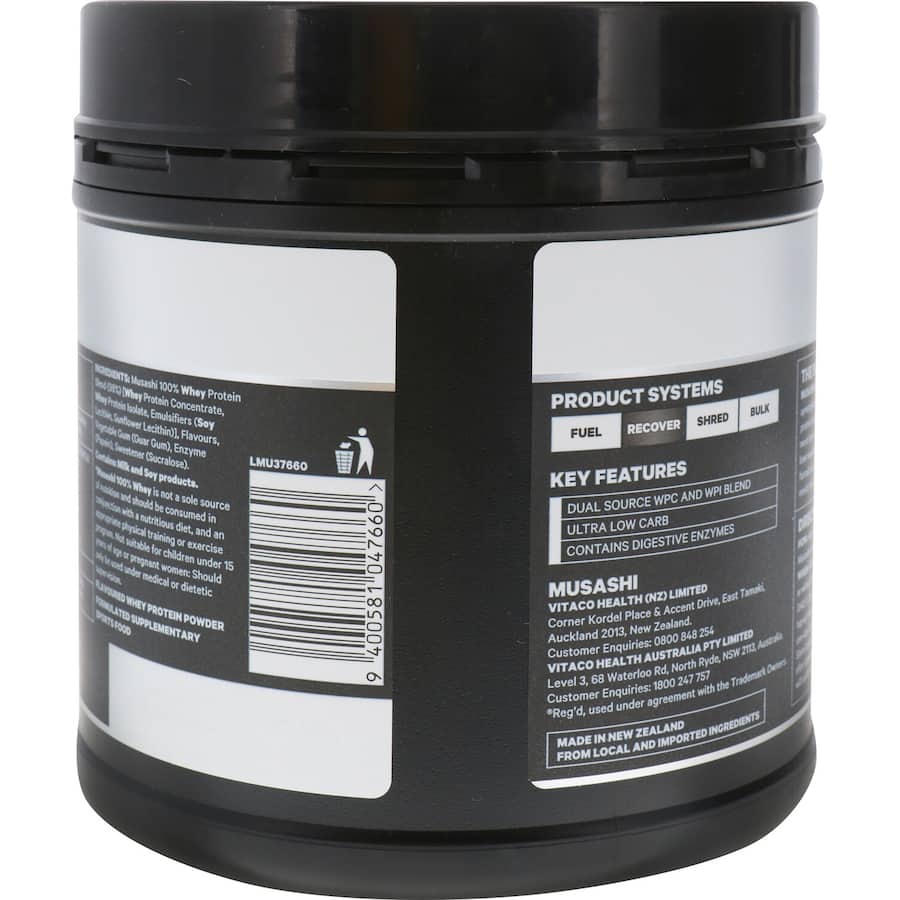 Musashi Nutrition Formula 100% Whey Vanilla 330g