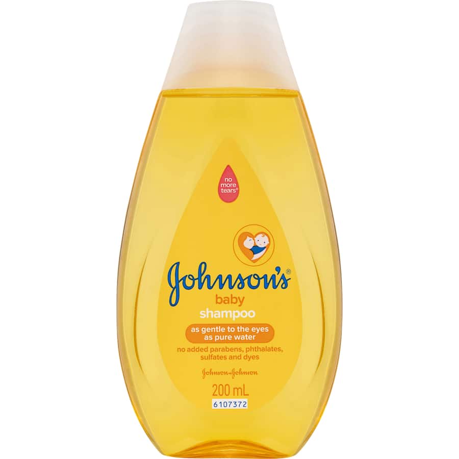 Johnson's Baby Shampoo Original: gentle, soap-free shampoo with No More Tears formula for soft, clean baby hair and scalp.