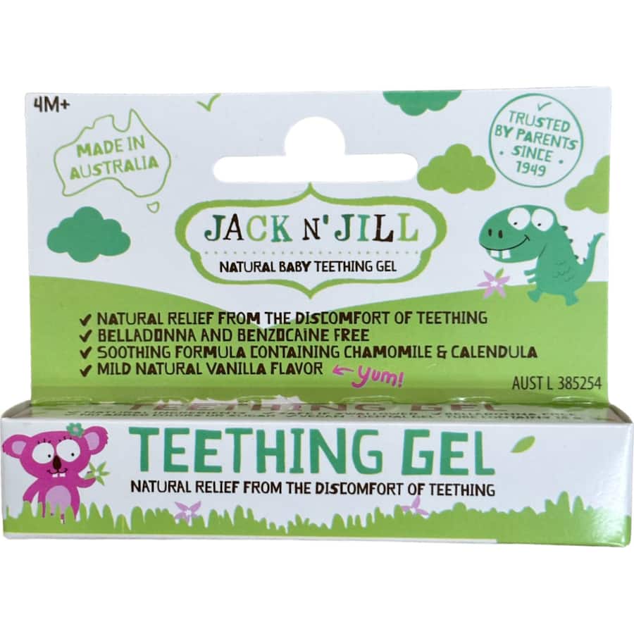 Jack N Jill Teething Gel Natural 15g
