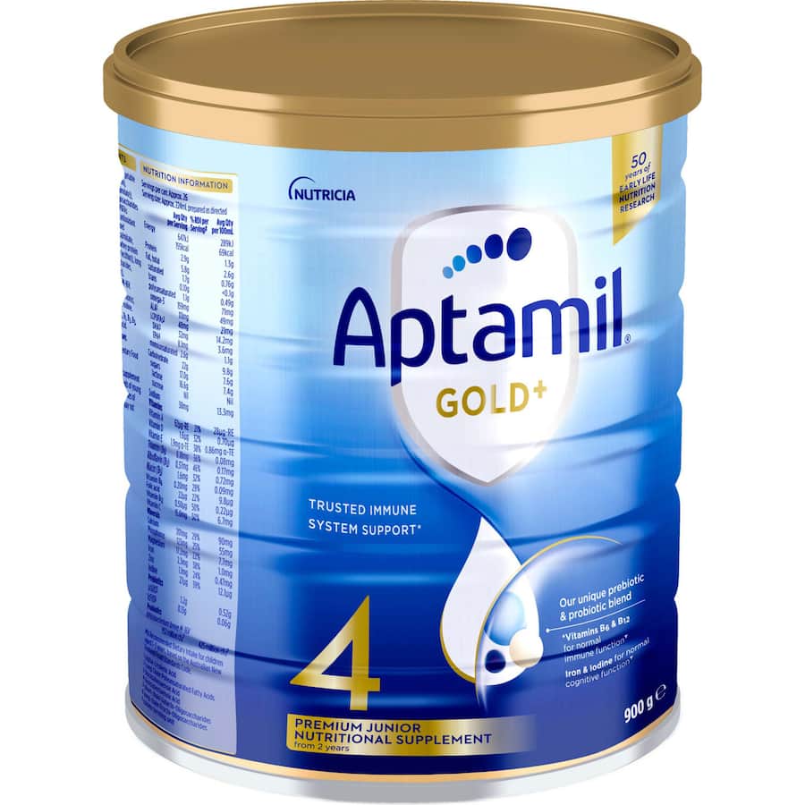 Aptamil Gold+4 Pronutra Biotik Junior Nutritional Supplement From 2 Years 900g