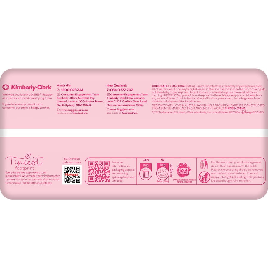 Huggies Ultra Dry Nappies Girls Size 3 (6-11kg) 22pack