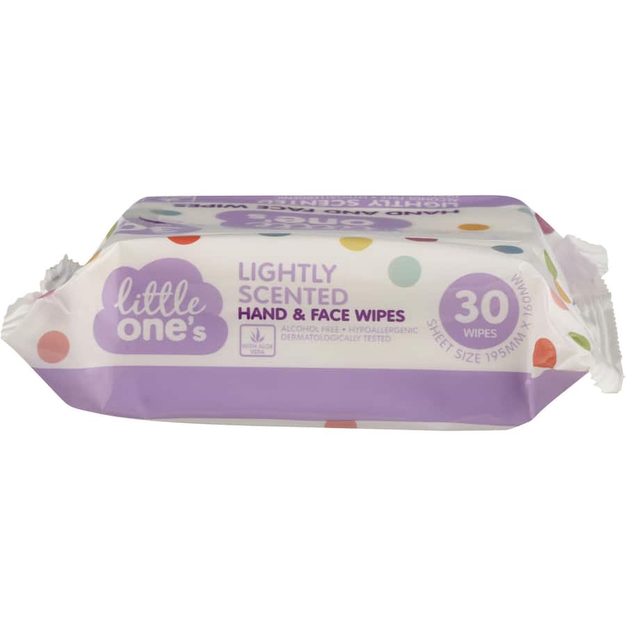 Gentle, hypoallergenic baby wipes for hands and face, perfect for sensitive skin and on-the-go cleanups.