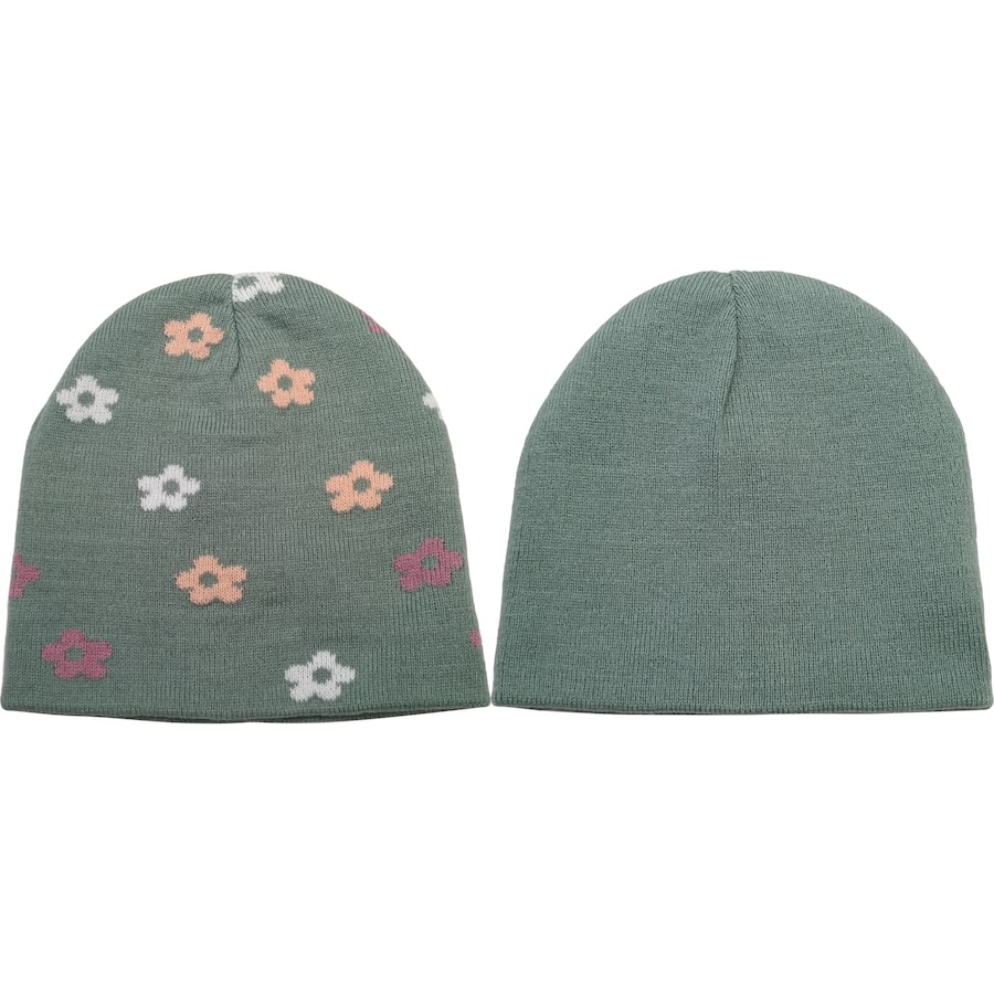 Toasty Kids Reversible Beanie Knitted 8-12 Years Assorted Each