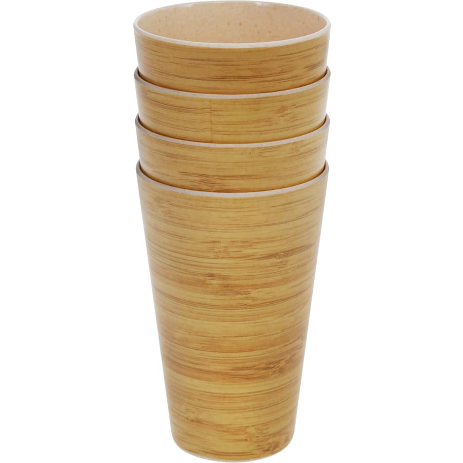 Eco Warrior Bamboo Tumblers 4pack