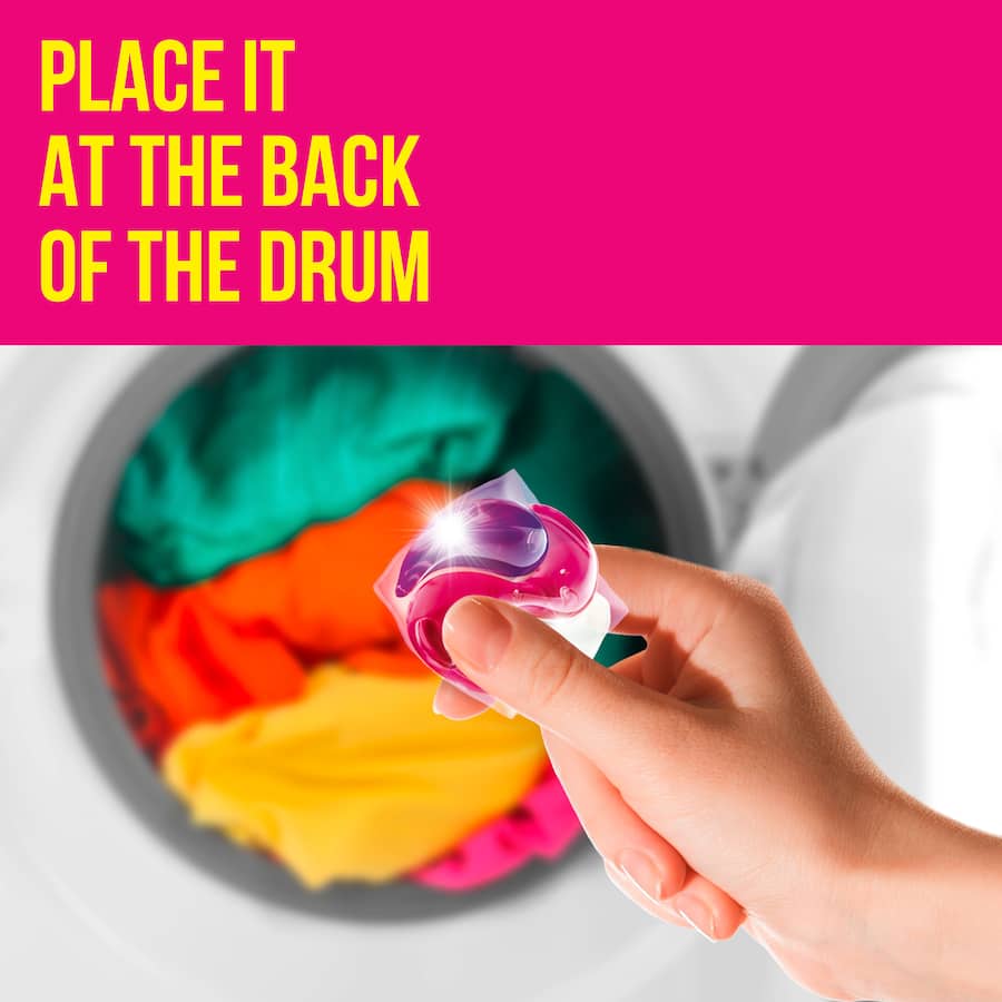 Surf Laundry Detergent Capsules Tropical pack with 30 capsules for fresh, floral-scented, brilliantly clean laundry.
