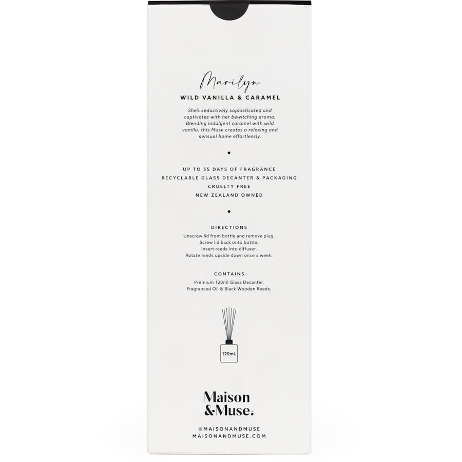 Maison & Muse Diffuser Vanilla & Caramel 120mL