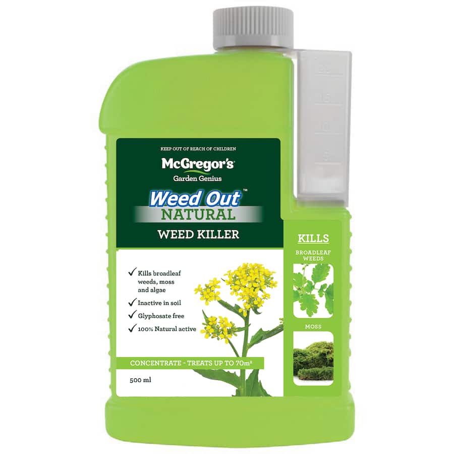 Mcgregors Weed Out Weed Killer Natural Concentrate 500mL