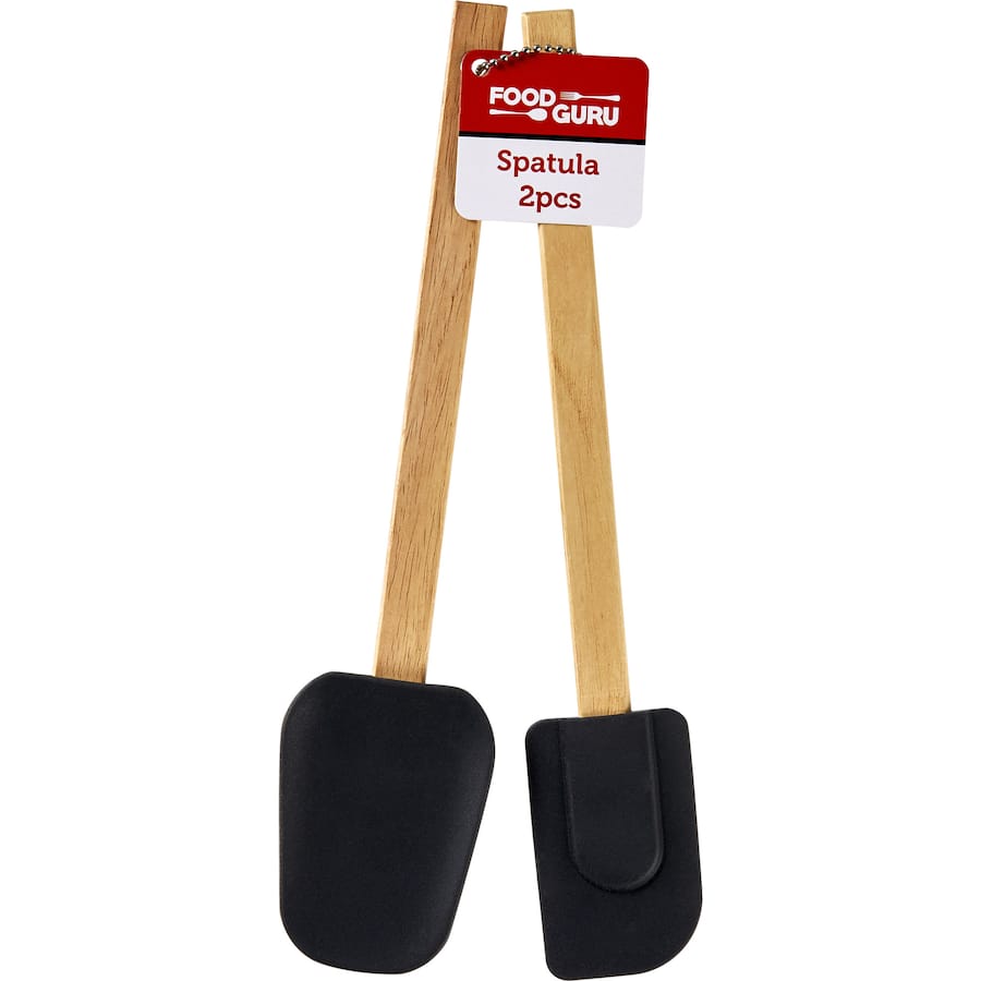 Colorful, heat-resistant silicone spatula with ergonomic handle, perfect for non-stick cookware and versatile cooking tasks.