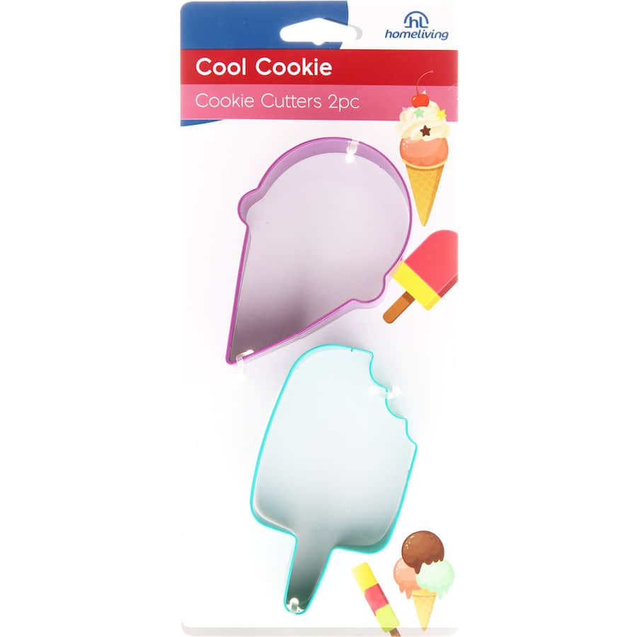 Homeliving Stainless Steel Cookie Cutter 2pack