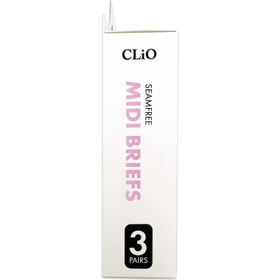 Clio Fashion Women's Underwear Midi Brief Assorted 10-12 3pack