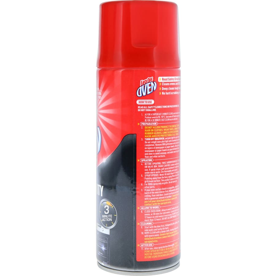 Easy Off Bam Oven & Bbq Cleaning Spray Heavy Duty Spray can 325g