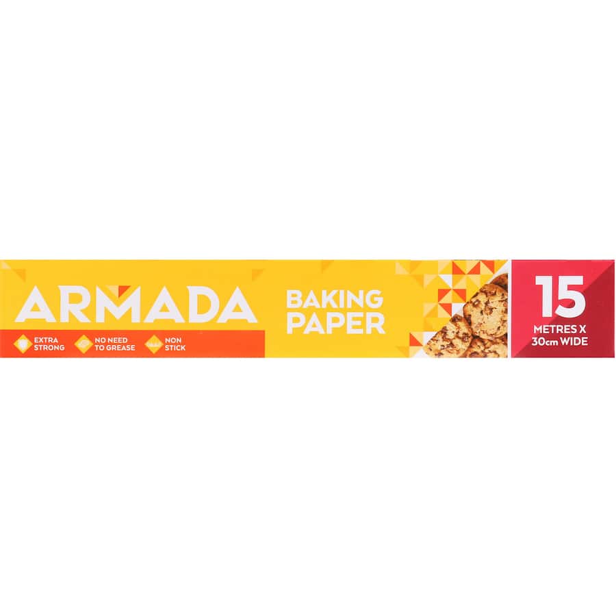 Armada Baking Paper Box 15m x 30cm wide