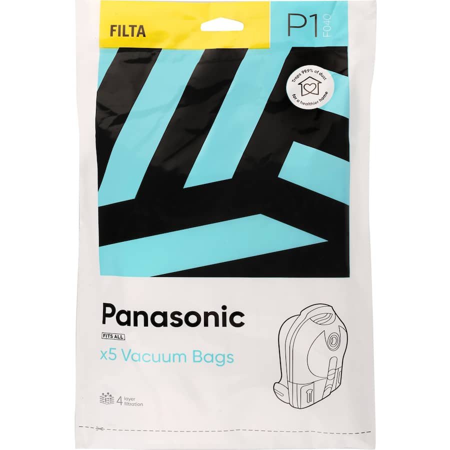 Panasonic Filta Vacuum Bags 5pack