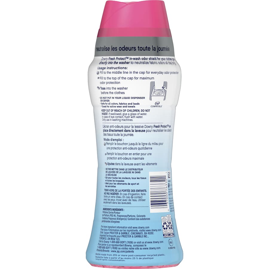 Downy Laundry Fragrance Booster April Fresh adds long-lasting, delightful scent to laundry with unique scent beads for vibrant freshness.