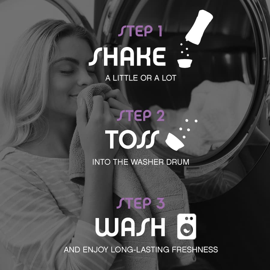 Downy Unstoppable fragrance booster beads add long-lasting floral scent to laundry, enhancing freshness for weeks.