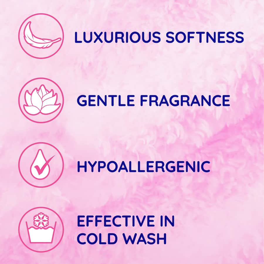 Cuddly Concentrate Fabric Softener for sensitive skin, offering ultra-soft laundry, hypoallergenic, and dermatologist-tested formula.