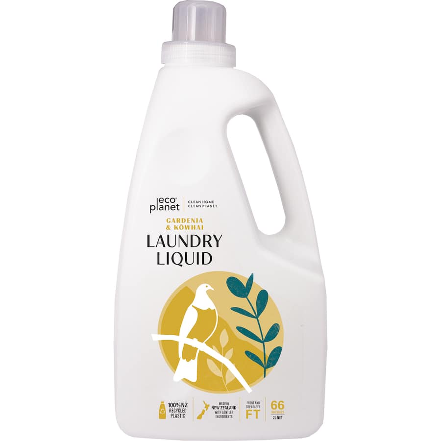 Eco Planet Laundry Liquid Gardenia & Kowhai 2L