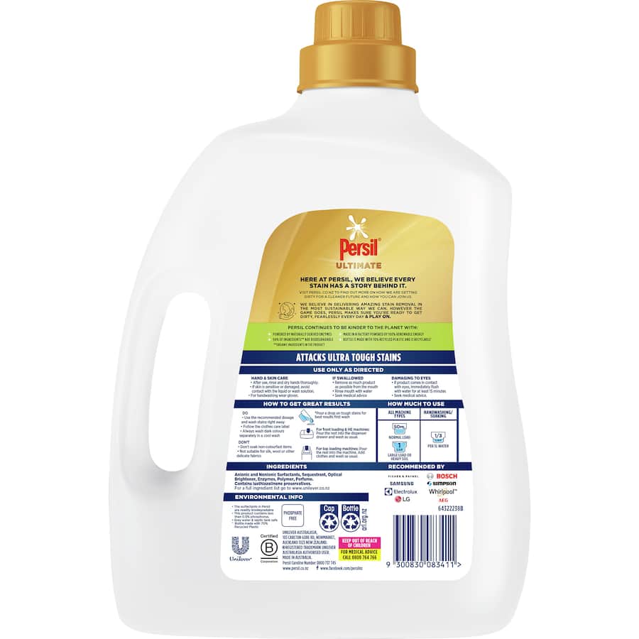 Persil Ultimate Laundry Liquid 4L