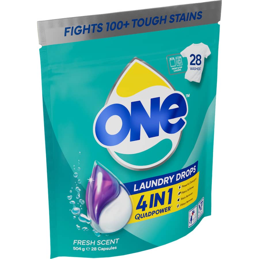 One 4 In 1 Laundry Capsules 28pack