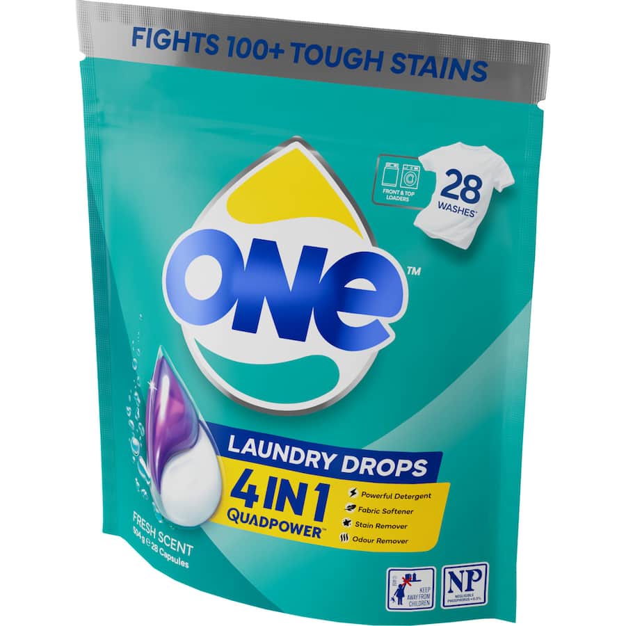 One 4 In 1 Laundry Capsules 28pack