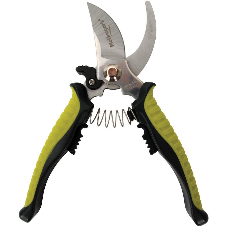 Mcgregors Garden Tool Stainless Steel Secateurs 195mm