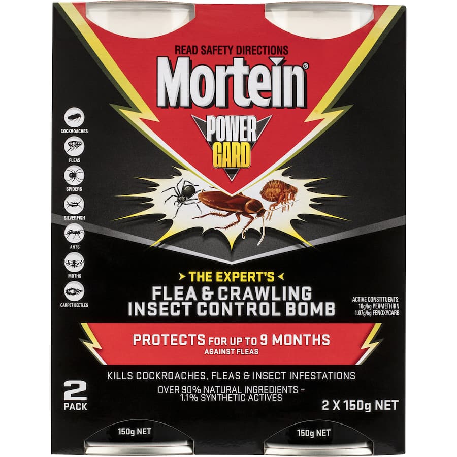 Mortein Powerguard Insect Control Bomb 2pack