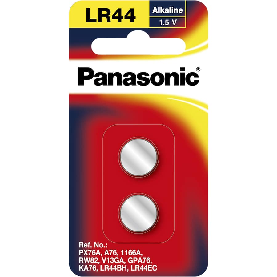 Panasonic Calculator Battery Lr44/a26 2pack