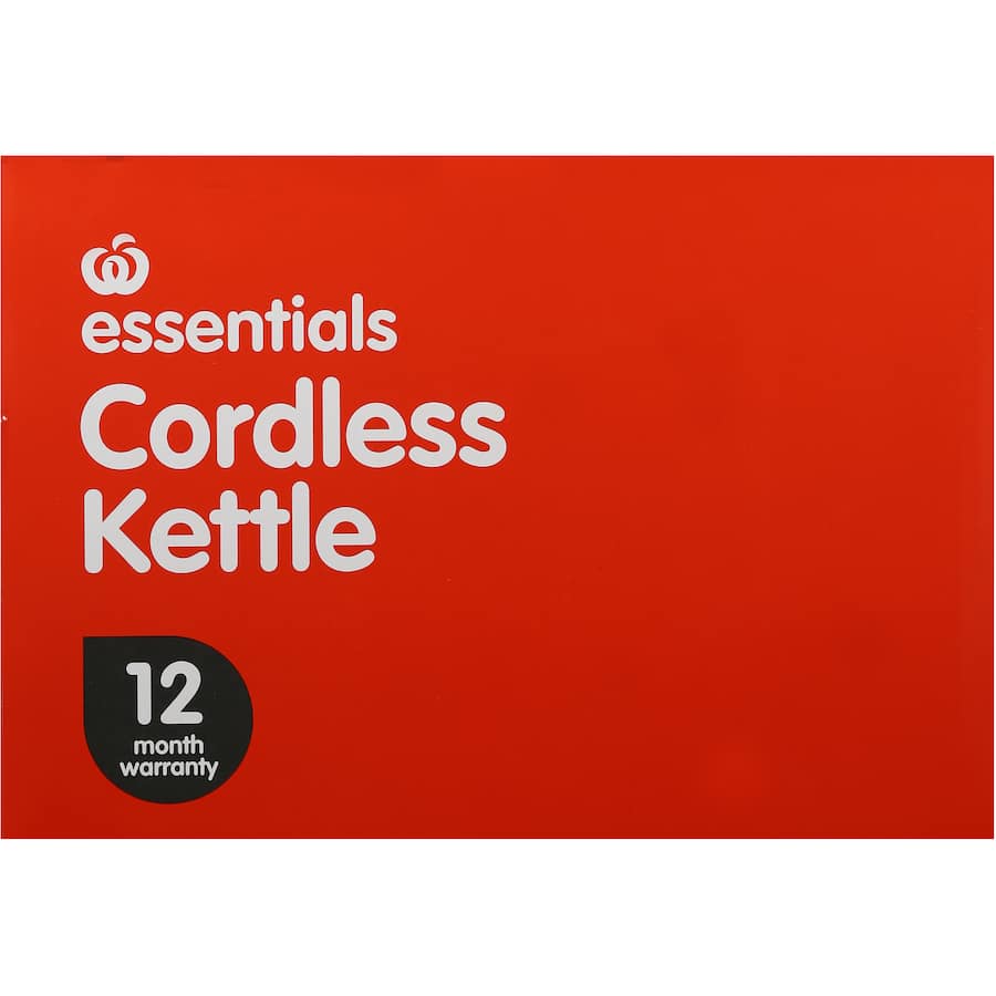 Essentials Kettle Plastic Each 1.7L