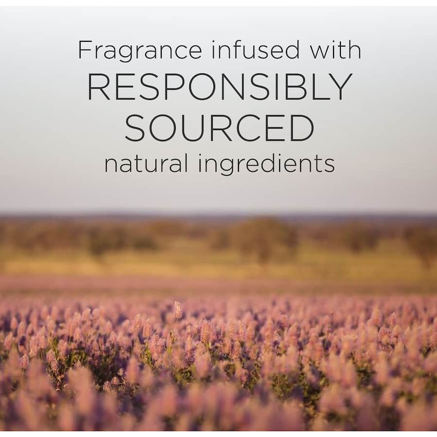 A non-aerosol air freshener spray featuring the exotic scents of Island Rose and African Geranium for a refreshing home ambiance.