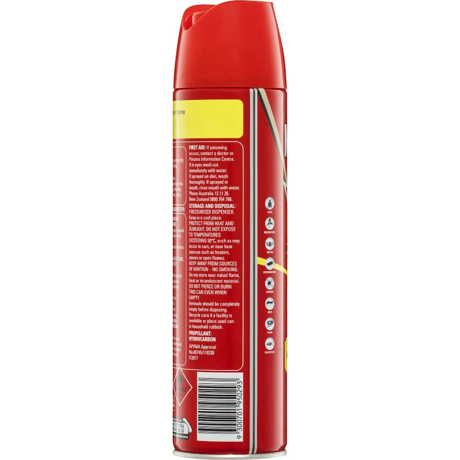 Mortein Odourless Fly Spray, an effective insect killer with over 90% natural ingredients for a pest-free home.