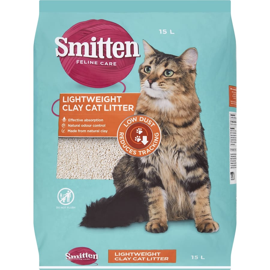 Smitten Cat Litter Clay Bag 15L