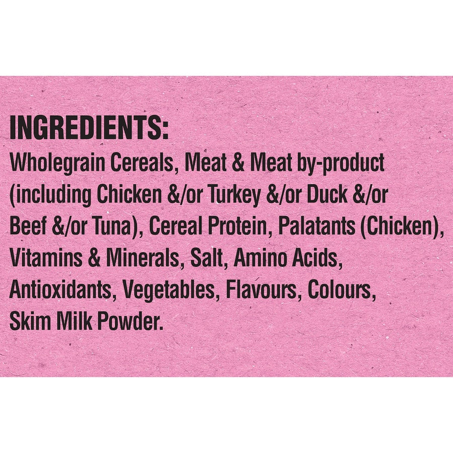 Whiskas Kitten Dry Cat Food with Chicken & Tuna: Nutrient-rich kibble for healthy growth, tasty protein, and smaller bites for kittens.