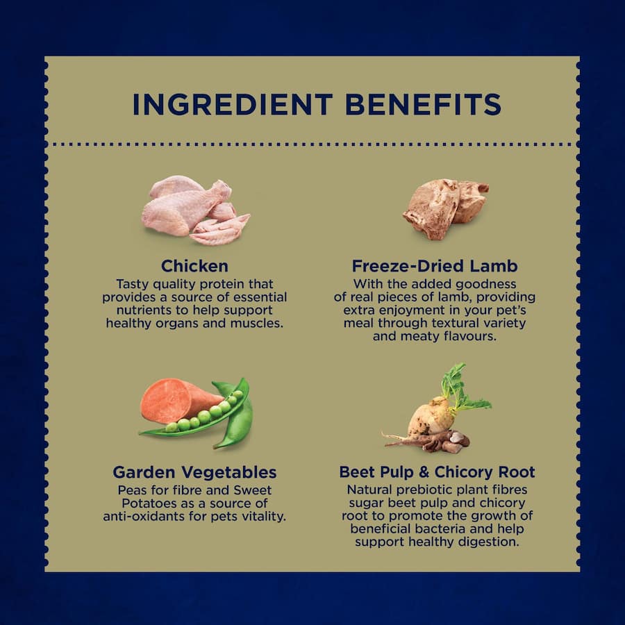 Farmers Market Dry Dog Food Chicken & Garden Vegetables Bag 2kg