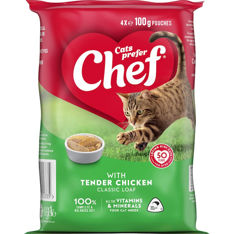 Chef Classic Wet Cat Food Tender Chicken