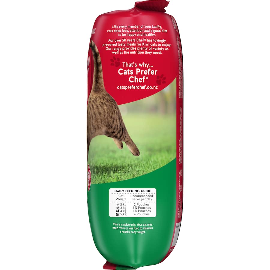 Chef Classic Wet Cat Food Chicken With Rabbit Flavour Bag 4x100g