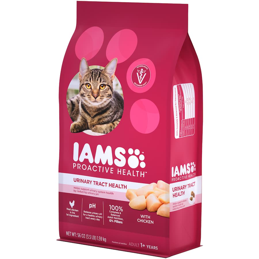 Iams Sensitive Dry Cat Food Chicken - Urinary Tract Care Bag 1.59kg