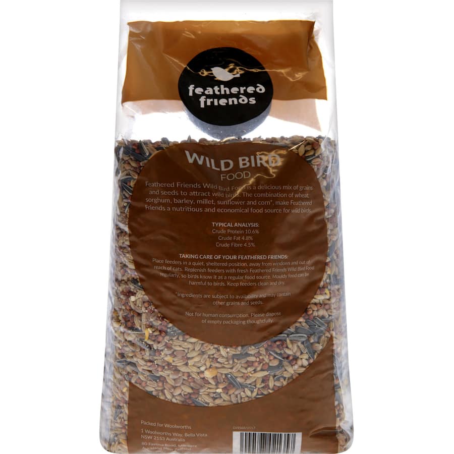 Feathered Friends Pet Food Wild Bird Seed Bag 2kg