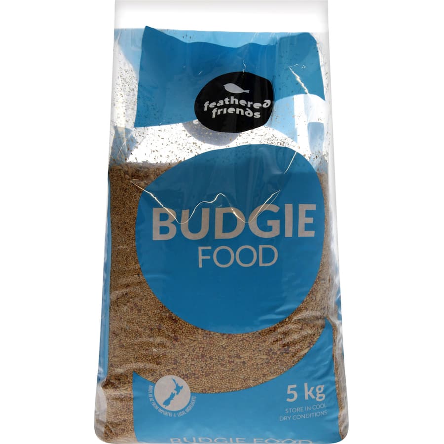 Feathered Friends Pet Food Budgie Bird Seed Bag 5kg