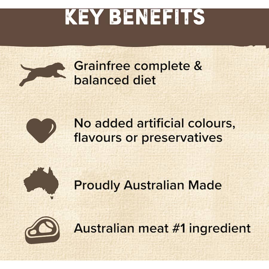 Natures Goodness Grain Free Dry Dog Food Chicken With Lamb Bag 7kg