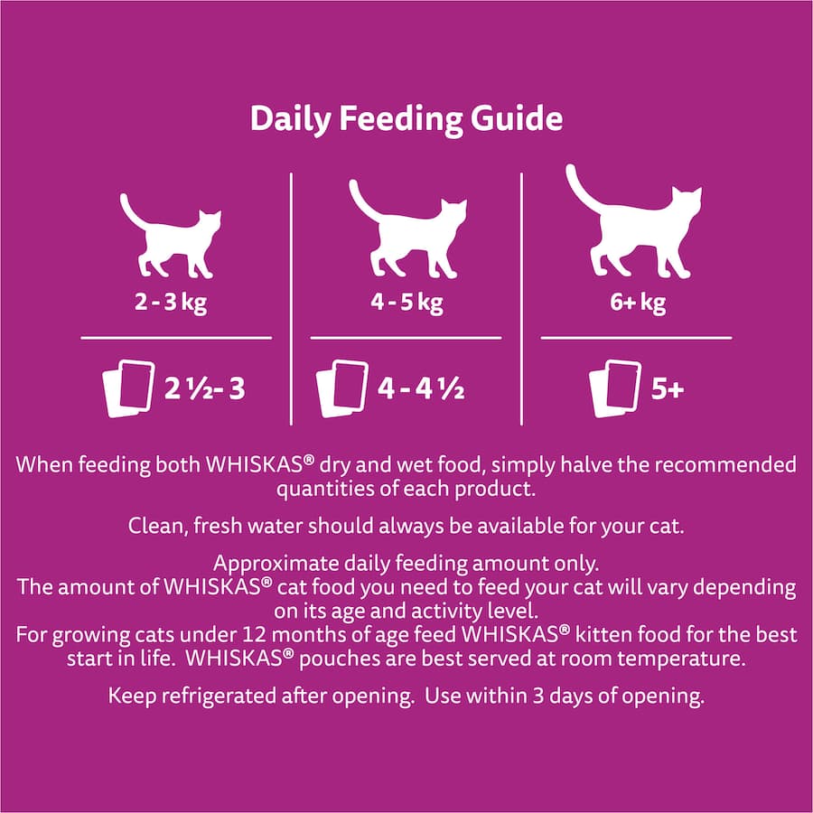 Whiskas Wet Cat Food Mixed Favourites In Gravy Pouch 18x85g