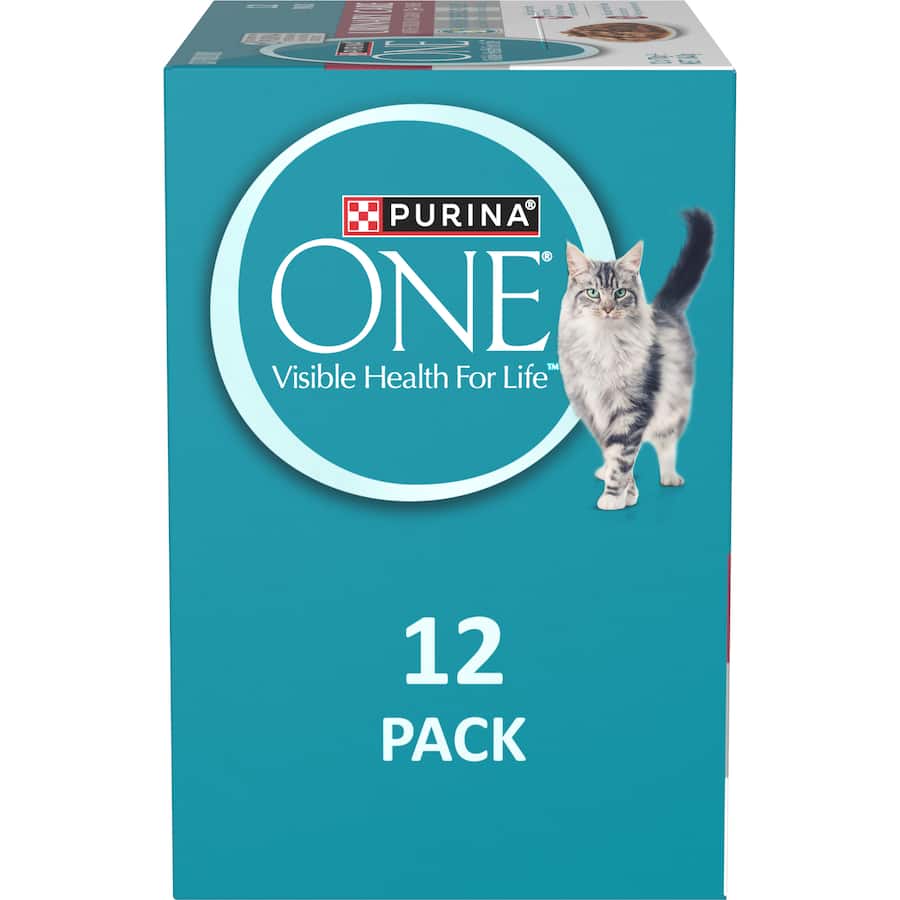 Purina One Urinary Care Wet Cat Food Chicken In Gravy Pouches 12x70g