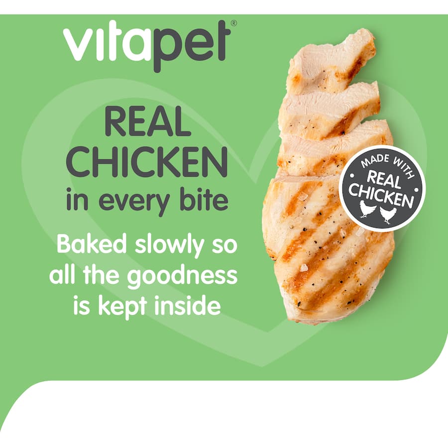 Vitapet Jerhigh Dog Treats Variety Pack featuring real meat in flavors like chicken, beef, and fish for healthy rewards.