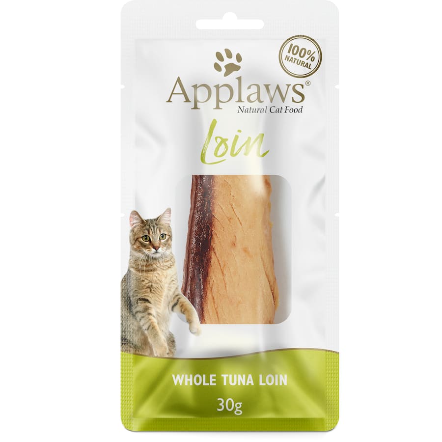 Applaws Loin Cat Treats Whole Tuna Loin Bag 30g
