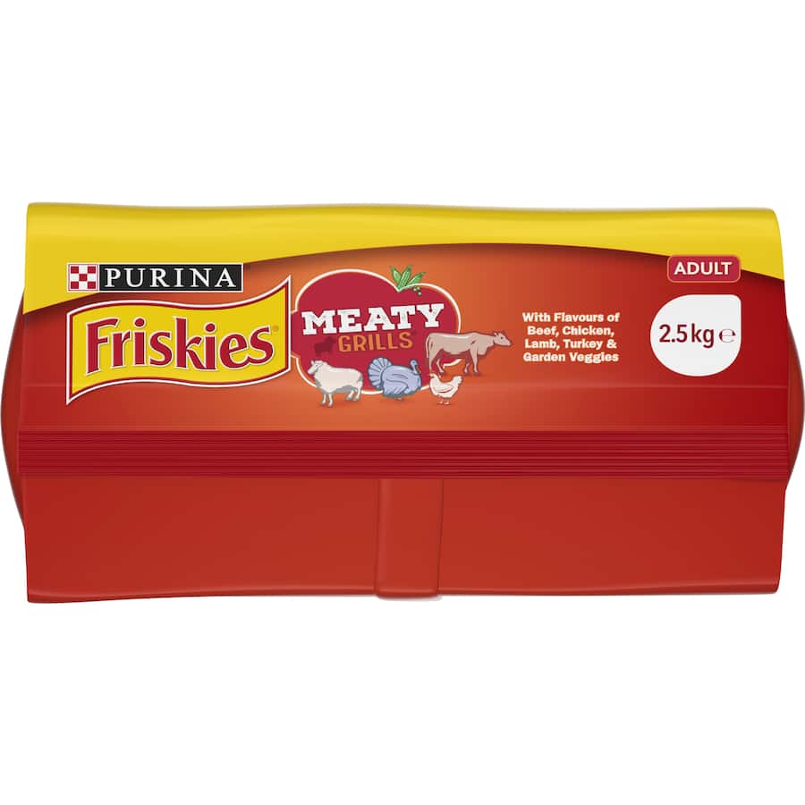 Friskies Dry Cat Food Meaty Grills Bag 2.5kg