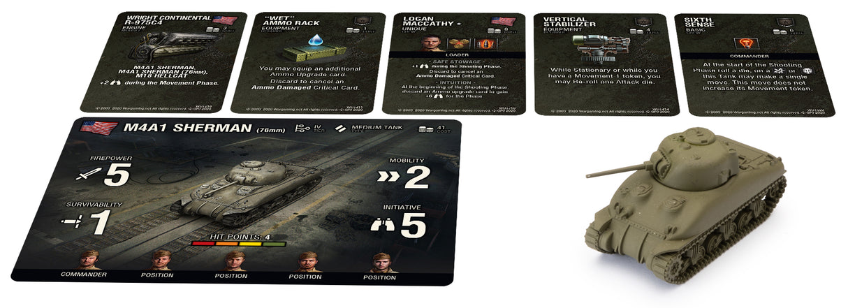 World of Tanks: Wave 5 - American Sherman M4A1 76mm