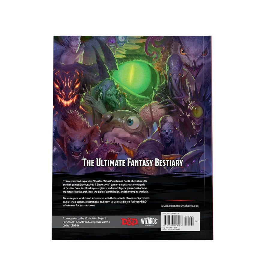 Dungeons & Dragons 2024 Monster Manual