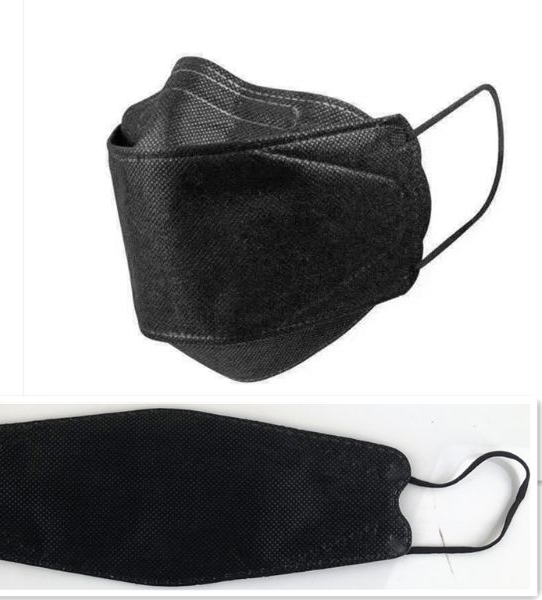 Disposable Face Masks - Adults Black (60pcs)