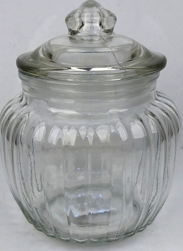 Glass Vintage Jar - 11.5 X 10.5cm (Set of 6)