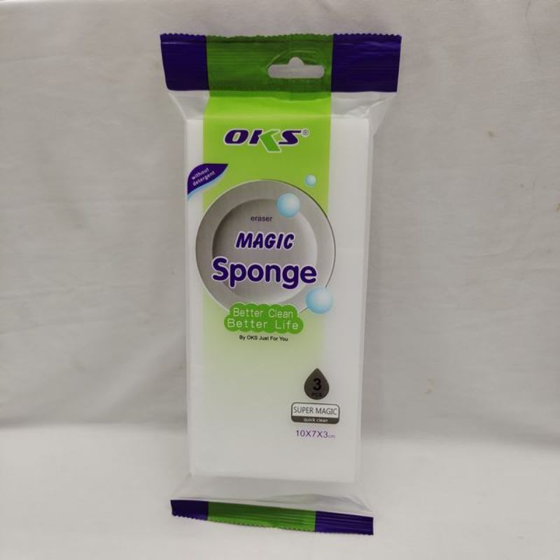 Magic Sponge - 10 x 7 x 3cm (12 Packs)